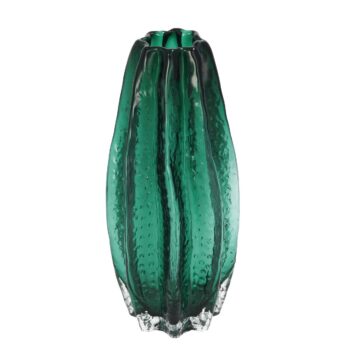 Váza Anemos 14x30cm deep green, 14 x 30 cm