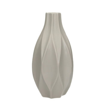 Váza Nucme 30cm beige, 15x30cm