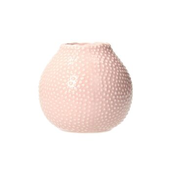 Váza Tessa Light Pink 13cm, 13 x 13 cm