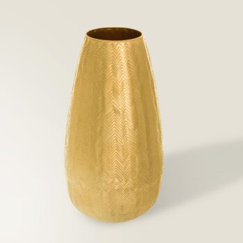 Váza Yuli 32cm silver, 17 x 17 x 32 cm