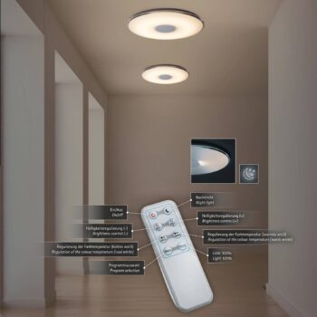 Veľké stropné LED Tokyo s diaľkovým ovládaním