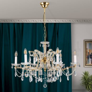 Veľmi klasický visiaci luster TJURA