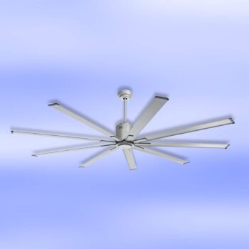 Ventilátor Big Smooth Eco 220 cm titán-striebro