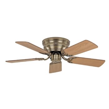 Ventilátor Classic Flat III mosadz antik Ø 103 cm