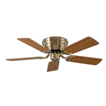 Ventilátor Classic Flat III mosadz antik Ø 103 cm