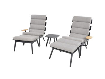 Ventus set lehátok so stolíkom
