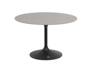 Verona okrúhly stôl Ø120 cm sivý