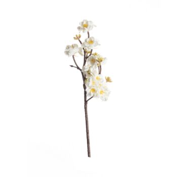 Vetvička Peach 40cm white, 10 x 10 x 40 cm