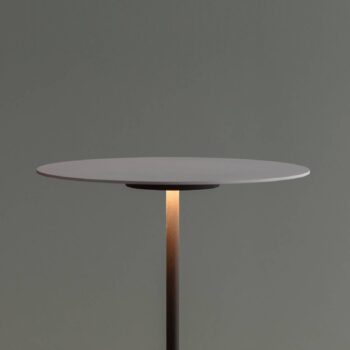 Vibia Flat LED lampa 96 cm sivá L1, stmievateľná