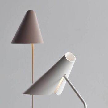 Vibia I.Cono 0712 dizajnérska stojaca lampa béžová
