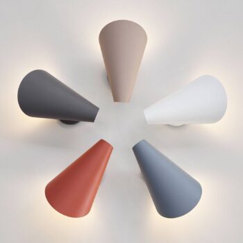Vibia I.Cono 0720 nástenné svietidlo, 28 cm béžové