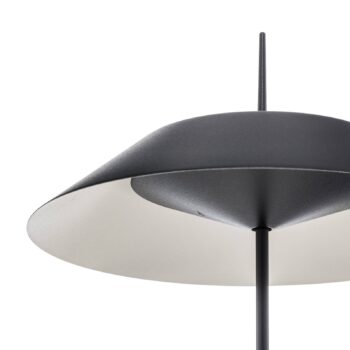 Vibia Mayfair – stojaca LED lampa, grafitovo-sivá