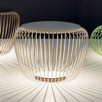 Vibia Meridiano 4710 vonkajšie svetlo Ø64 cm, krém