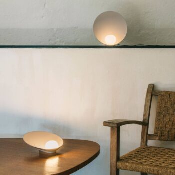 Vibia Musa 7400 stolná LED lampa stojaca, taupe