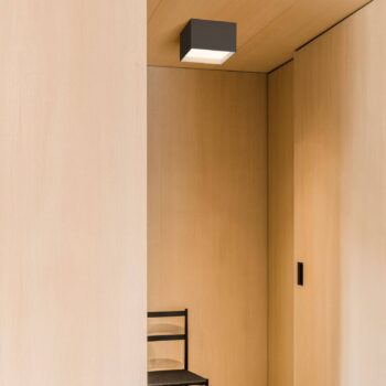 Vibia Structural 2632 stropné 24 cm, tmavosivé