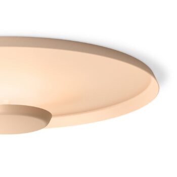 Vibia Top nástenné LED svietidlo Ø60cm jem. ružová