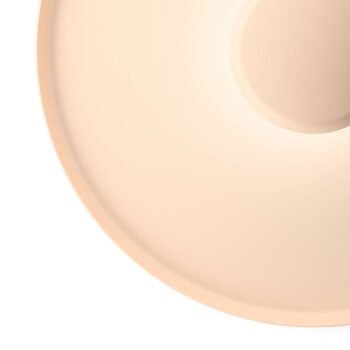 Vibia Top nástenné LED svietidlo Ø60cm jem. ružová