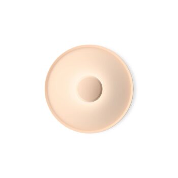 Vibia Top nástenné LED svietidlo Ø60cm jem. ružová