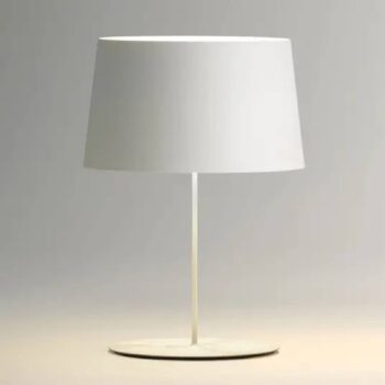 Vibia Warm 4901 stolná lampa, Ø 42 cm, hnedá