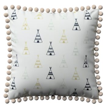 Viera s brmbolcami, Čierne a sivé stany , 45 x 45 cm, Adventure, 141-84