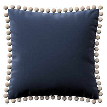 Viera s brmbolcami, modrá, 45 x 45 cm, Ingrid, 705-39