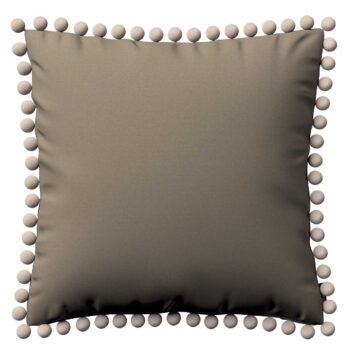 Viera s brmbolcami, mokka, 45 x 45 cm, Living 2, 161-08