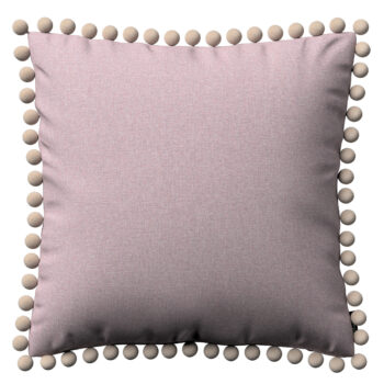 Viera s brmbolcami, pastelová ružová, 45 x 45 cm, Amsterdam, 704-51