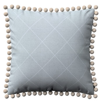 Viera s brmbolcami, sivo-strieborná, 45 x 45 cm, Sunny, 142-57