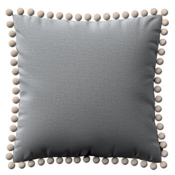 Viera s brmbolcami, tmavo - sivá, 45 x 45 cm, Ingrid, 705-42