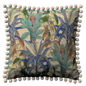 Viera s brmbolcami, zeleno-modrá, 45 x 45 cm, Intenso Premium, 144-29