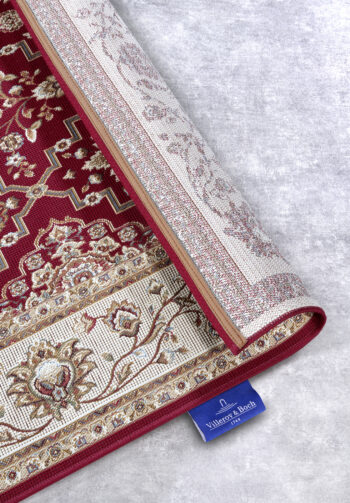 Villeroy & Boch, AKCIA: 160x235 cm Kusový koberec Villeroy & Boch 106057 Red, Cream – na von aj na doma, červená, chodba / predsieň