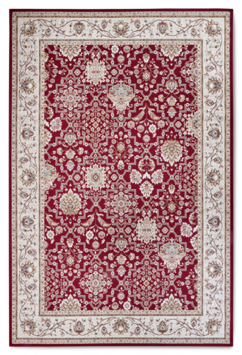 Villeroy & Boch, AKCIA: 160x235 cm Kusový koberec Villeroy & Boch 106057 Red, Cream – na von aj na doma, červená, chodba / predsieň