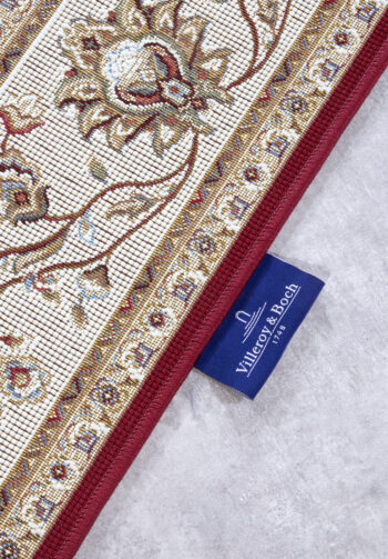 Villeroy & Boch, AKCIA: 160x235 cm Kusový koberec Villeroy & Boch 106057 Red, Cream – na von aj na doma, červená, chodba / predsieň