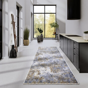 Villeroy & Boch, Behúň Villeroy & Boch 106132 Blue, 80x190, modrá, obývacia izba