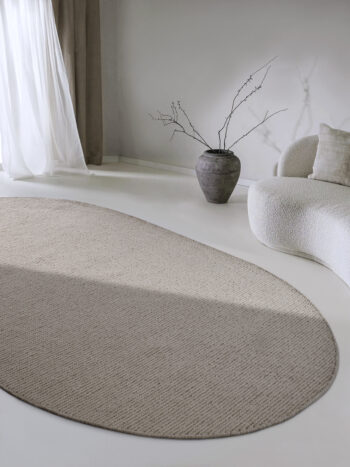 Villeroy & Boch, Kusový koberec Villeroy & Boch 106049 Beige ovál, 160x230 ovál, béžová, obývacia izba