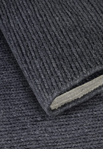 Villeroy & Boch, Kusový koberec Villeroy & Boch 106051 Anthracite kruh, 200x200 (priemer) kruh, šedá, obývacia izba