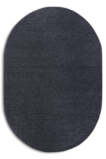 Villeroy & Boch, Kusový koberec Villeroy & Boch 106051 Anthracite ovál, 160x230 ovál, šedá, obývacia izba