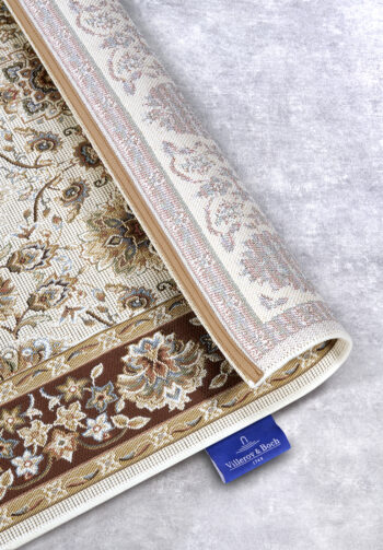 Villeroy & Boch, Kusový koberec Villeroy & Boch 106054 Cream, Brown – na von aj na doma, 200x285, hnedá, chodba / predsieň