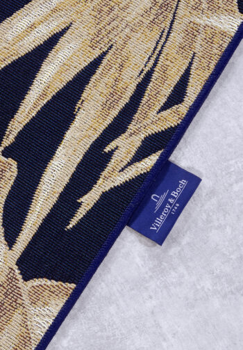 Villeroy & Boch, Kusový koberec Villeroy & Boch 106061 Blue, Gold – na von aj na doma, 120x180, viacfarebná, chodba / predsieň