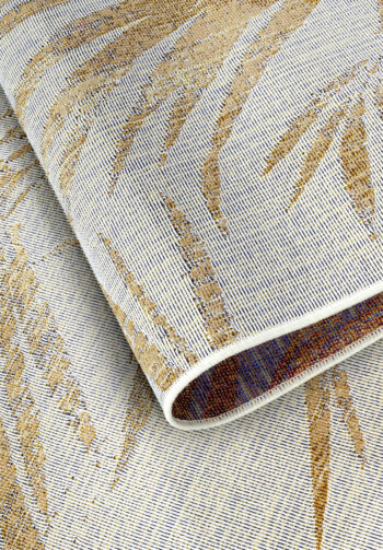 Villeroy & Boch, Kusový koberec Villeroy & Boch 106062 Cream, Gold – na von aj na doma, 120x180, žltá, chodba / predsieň
