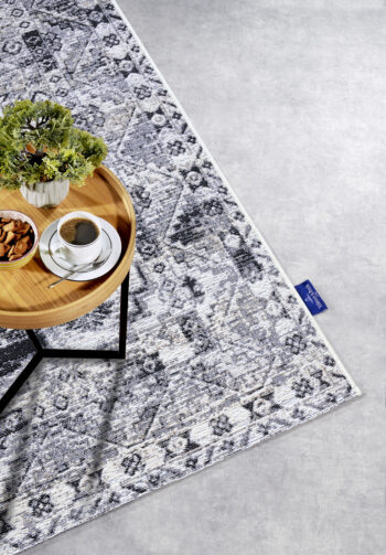 Villeroy & Boch, Kusový koberec Villeroy & Boch 106063 Cream, Grey – na von aj na doma, 120x180, šedá, chodba / predsieň