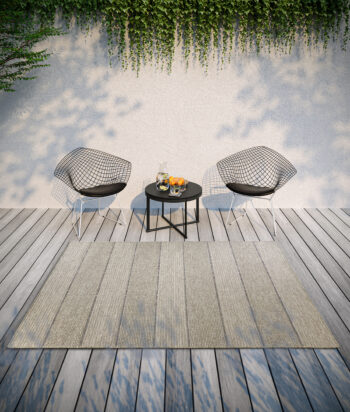Villeroy & Boch, Kusový koberec Villeroy & Boch 106077 Brown – na von aj na doma, 190x290, hnedá, chodba / predsieň