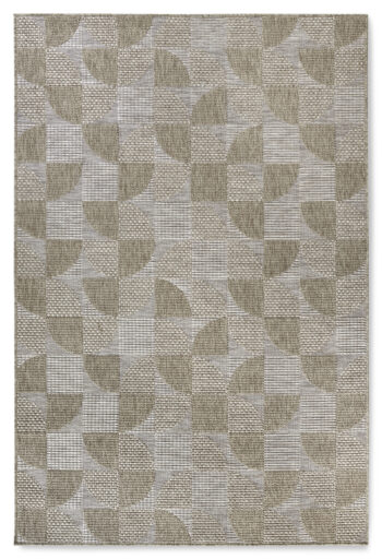 Villeroy & Boch, Kusový koberec Villeroy & Boch 106078 Brown – na von aj na doma, 155x230, hnedá, chodba / predsieň