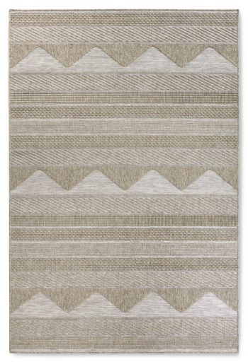 Villeroy & Boch, Kusový koberec Villeroy & Boch 106080 Brown – na von aj na doma, 115x170, hnedá, chodba / predsieň