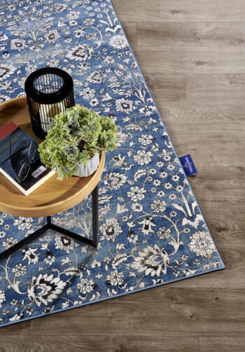 Villeroy & Boch, Kusový koberec Villeroy & Boch 106119 Blue, Cream, 120x170, modrá, obývacia izba