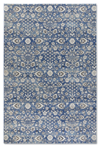 Villeroy & Boch, Kusový koberec Villeroy & Boch 106119 Blue, Cream, 120x170, modrá, obývacia izba