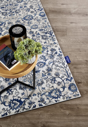Villeroy & Boch, Kusový koberec Villeroy & Boch 106120 Cream, Blue, 120x170, modrá, obývacia izba