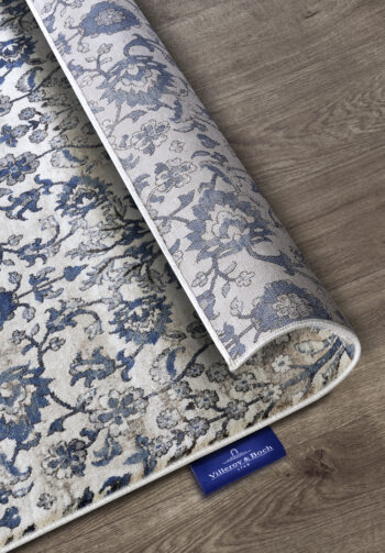 Villeroy & Boch, Kusový koberec Villeroy & Boch 106120 Cream, Blue, 120x170, modrá, obývacia izba