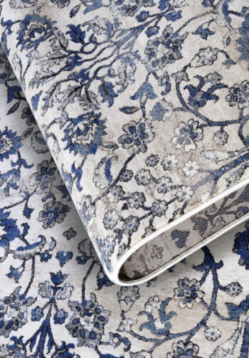 Villeroy & Boch, Kusový koberec Villeroy & Boch 106120 Cream, Blue, 160x235, modrá, obývacia izba