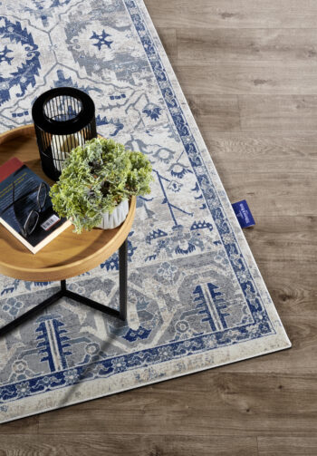 Villeroy & Boch, Kusový koberec Villeroy & Boch 106121 Cream, Blue, 120x170, modrá, obývacia izba